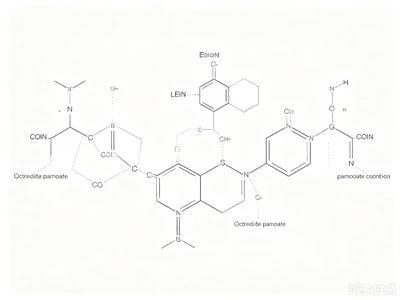 CAS: 135467-16-2: Pamoat d'octreòtid